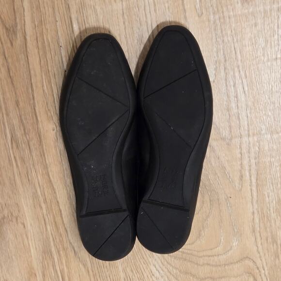 Naturalizer Alya Flexy Slip On Ballet Flats Black Leather Shoes Women Size 4.5M - Picture 4 of 8